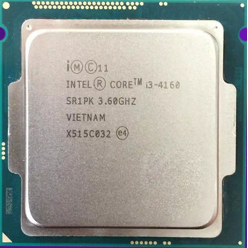 Processeur Intel Core I3-4160 3.6GHz Socket LGA 1150 version Tray sans ventilateur