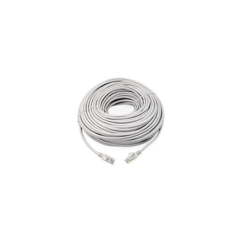 Câble Réseau RJ45 Cat6 UTP 50M Gris en Tunisie