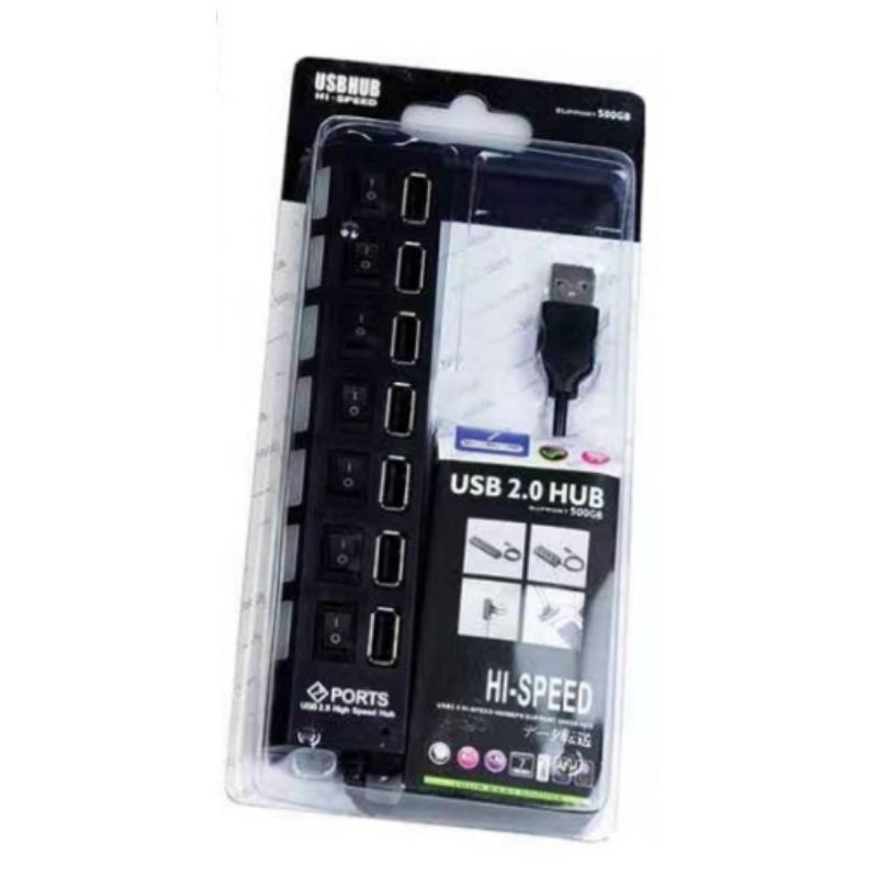 HUB 7 PORT HI SPEED SUPPORT